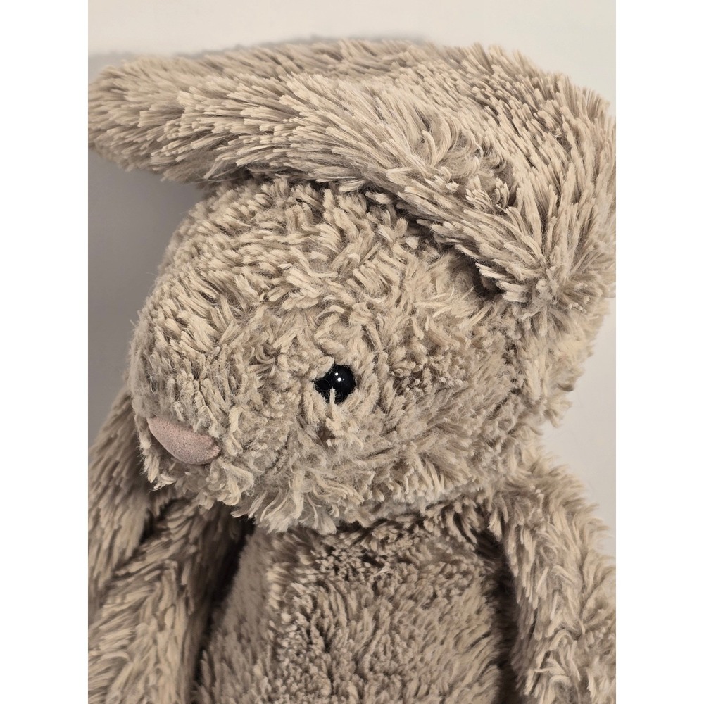 Retired Jellycat London Bashful Bunny Plush SILVER Taupe Stuffed Rabbit 12 Inch - Picture 5 of 10